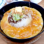 ラーメン 哲學 - 鉄板イタめし・にんにくバター正油味