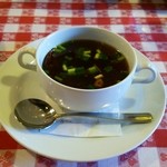 ザ　カウボーイハウス - 絶対にハズせない絶品中の絶品、ニンニクと赤唐辛子のスープ