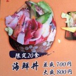 Gorin Zushi - ２０１４/０１　限定２０食　海鮮丼