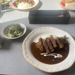 レストランくれそん - 牛カツカレー