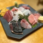 ひとし - 刺し盛２人前＋雲丹