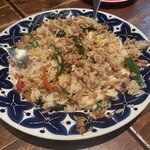 アガリコオリエンタルビストロ - 混ぜたあとのガパオライス