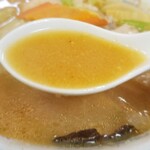 中国飯店 - ごもくみそのスープ