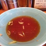 つけそば屋 麺楽 - 究極のスープ割(>_<)