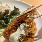 社 - アジフライ