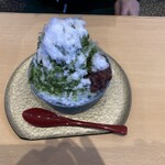 龍寿司 - 料理写真:食後にかき氷(宇治金時)