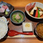 りんたろう - 鯛と豆腐・野菜の揚出　1600円(税込)