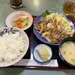 寿美吉 - しょうが焼き定食