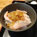 麺や おもり - 日替わりミニ丼　３５０円