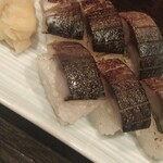 わらやき屋 龍馬の塔 - 炙りサバの棒寿司〜美味しい〆〜！❤