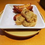 スシロー - 【参考】　わらび餅と大学芋どっちも盛り　230円