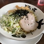 麺匠 大黒 - 煮干し油そば 塩味 中盛り 800円♪ 美味しくいただきました^ ^