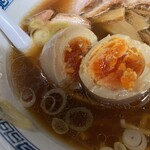 中華そば つけ麺 甲斐 - 味玉チャーシュー麺（大盛）