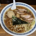 中華そば つけ麺 甲斐 - 味玉チャーシュー麺（大盛）