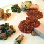 レストラン テズ - 13.12月　大山鶏胸肉ロースト　ボロネーゼ風ソース