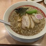 Kourakuen - 醤油ラーメン+背脂