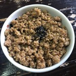 Menkoubou Kiwamiya - そぼろ飯200円税込