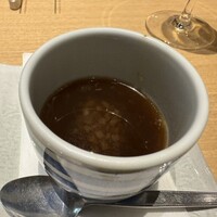 尾崎牛焼肉 銀座 ひむか - オニオンスープ