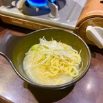 とり囲 - 〆のラーメン