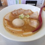 らーめん 集 - 料理写真:朝メニュー豚骨チャーシュー+味玉