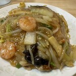 中華食堂 桂苑 - あんかけ焼そば