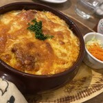 リトルネストカフェ - 焼きカレー(和風チキンカレー)