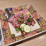 大同苑 - 上焼肉(名物ネギタン塩、上タン塩、上焼肉)