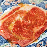 中目黒焼肉 登牛門 - リブロース焼きすき