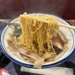 烈志笑魚油 麺香房 三く - 