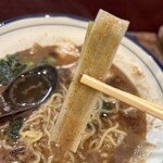 烈志笑魚油 麺香房 三く - 