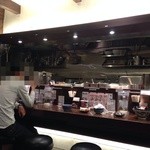 三田製麺所 阿倍野店 - カウンター側
