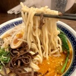 麺恋処 き楽 - つるもちっとした中太の自家製旨し！