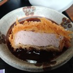 とんかつ専門店 かつ一 - ロースカツ定食