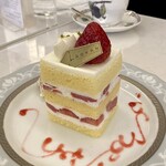 Go kan - 完熟苺のショートケーキ ￥700（税抜）