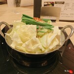 博多もつ鍋おおやま - もつ鍋御膳 みそ味