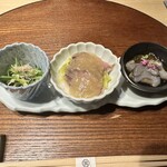 赤坂 鮨大谷 - 前菜３種