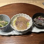 赤坂 鮨大谷 - 前菜３種