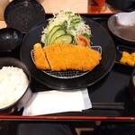 農家レストラン 彩食豊美 - とんかつ定食