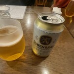 L'ARCO 048 - ドリンク写真:色々缶ビール（レーベンブロイ）