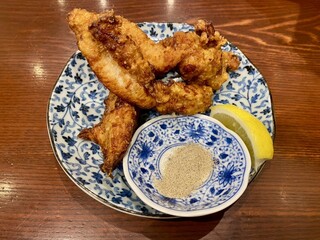 尾道ラーメン 丸ぼし - から揚げ