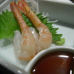 オールデイダイニング コンパス - 甘エビ　お正月メニューの時