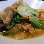 chinois 大久保 - 豚肉と玉子と野菜の炒め