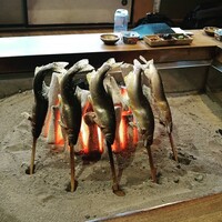 柳家 - 鮎の塩焼き