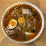 Yokohama Chuukasoba Kamiyama - ■トッピング入肉ニラスタミナメン¥1,100