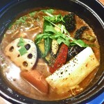 タイガーカレー - ジューシーチキン野菜カレー（オリジナルスープ・辛さ３番）