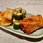 韩式泡菜拼盘