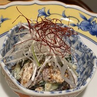 秋刀魚ときゅうりの和え物