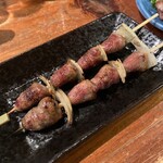 焼鳥 八朔 - はつ１本200円