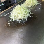 お好み焼 ポパイ - キャベツたっぷり