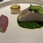 Restaurant Le Proust Miura - お魚　多分サワラ？しっとり、まぁまぁ